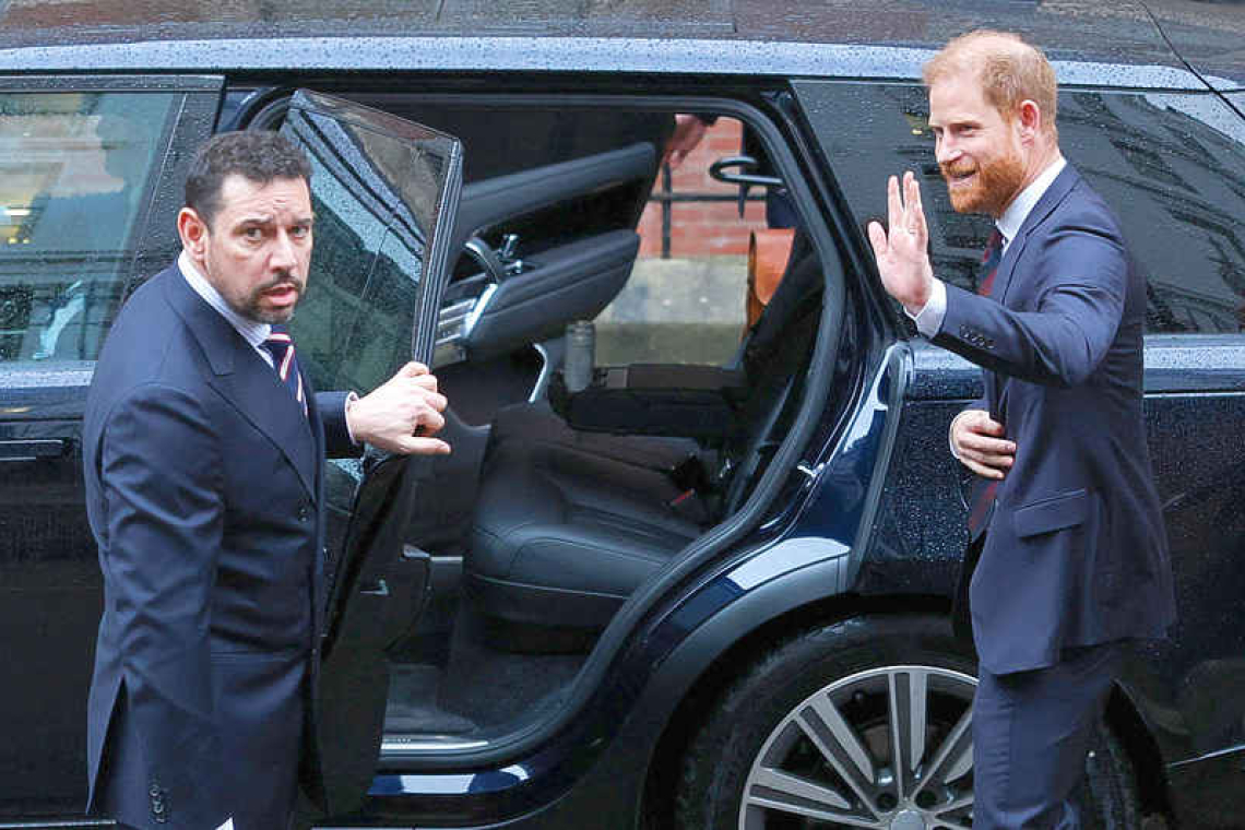 Prince Harry holds back tears as he testifies in Daily Mail case