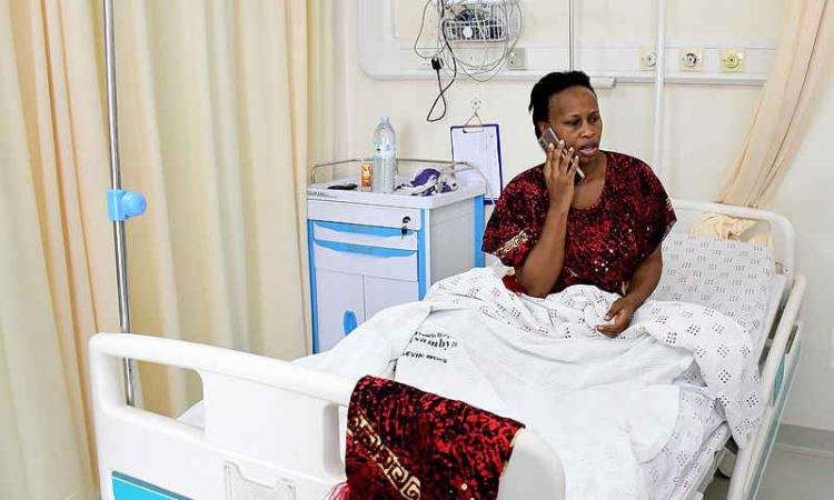 Uganda opposition leader Bobi Wine’s wife  hospitalised after being choked by soldiers