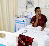 Uganda opposition leader Bobi Wine’s wife  hospitalised after being choked by soldiers