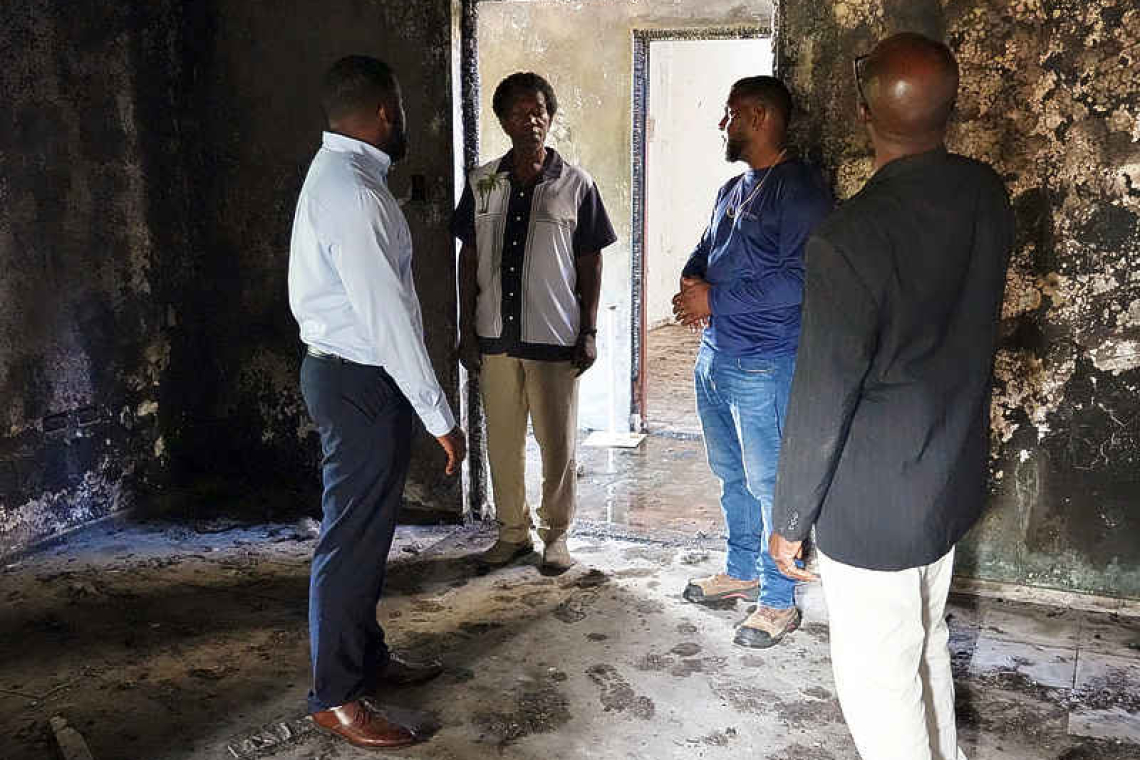 Renovation begins at former  Breedeweg Road school building