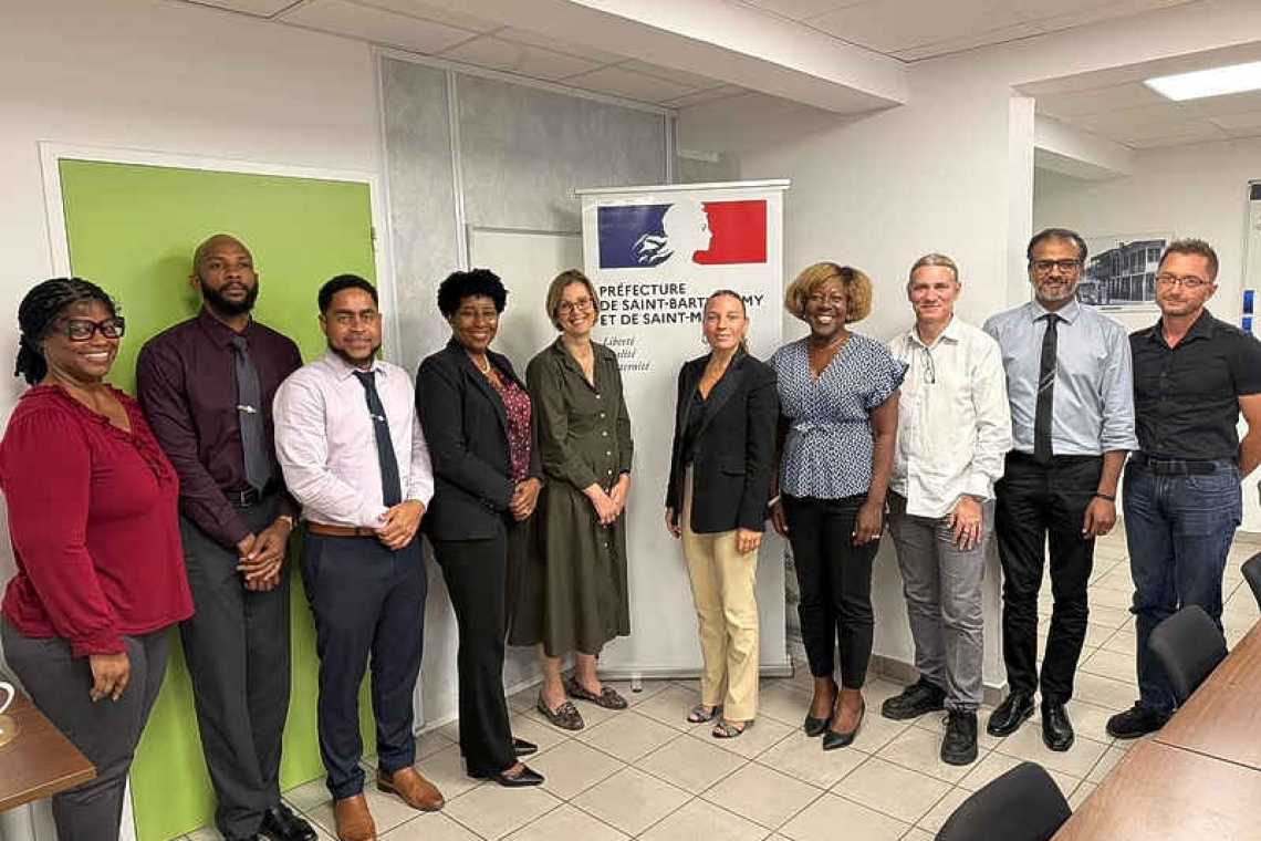 Governor and  Premier in St Martin