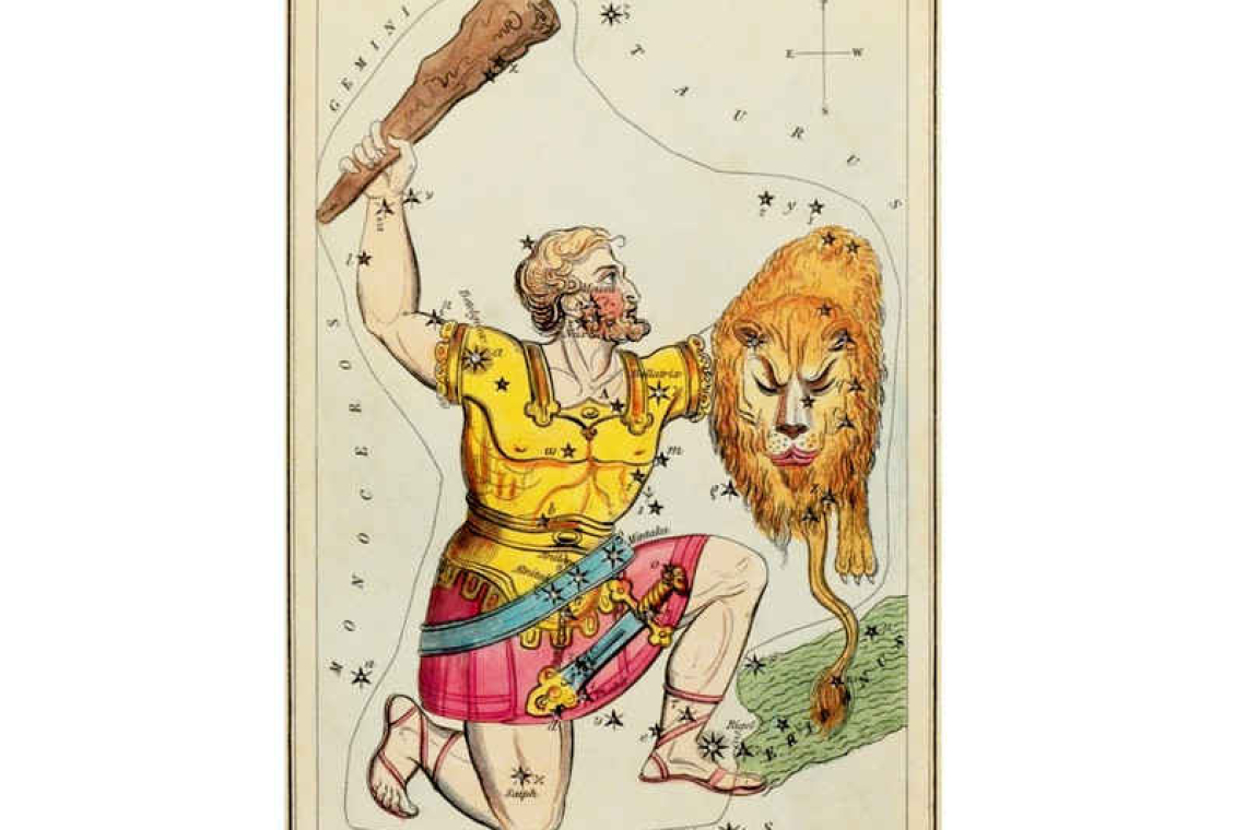 Snow Moon: Looking up at the Night Sky