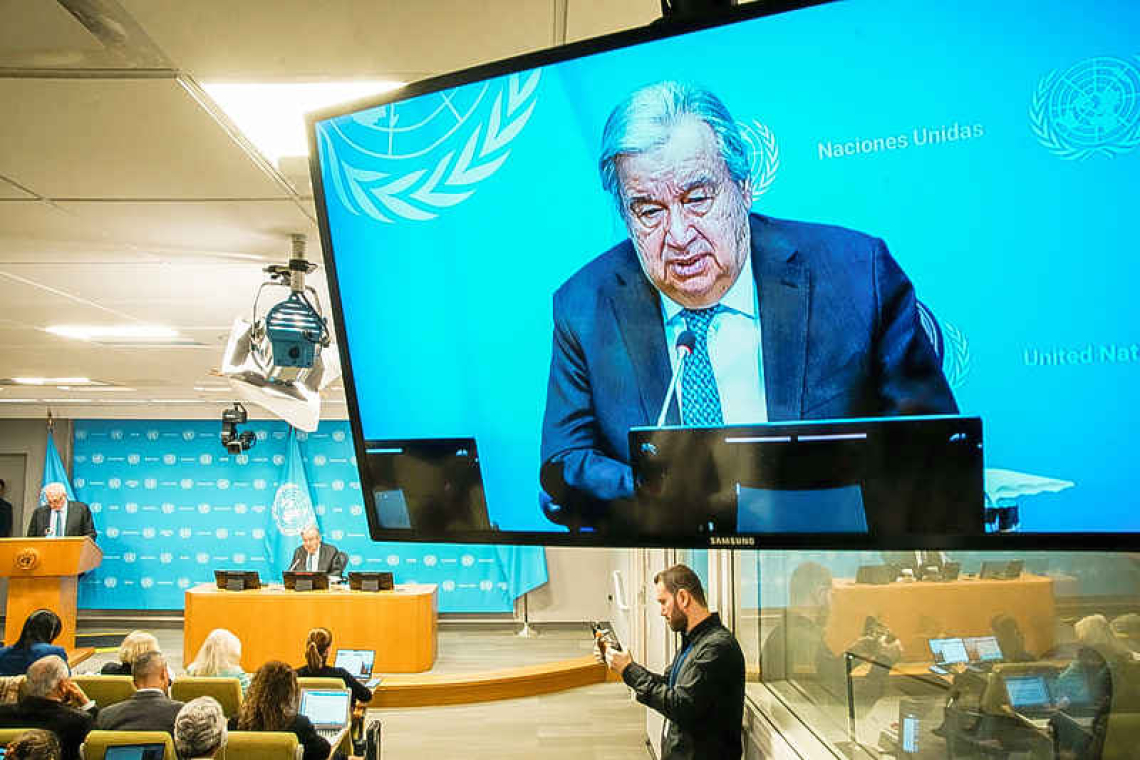 Targeting Trump, UN chief says global problems  will not be solved by one power 'calling the shots'