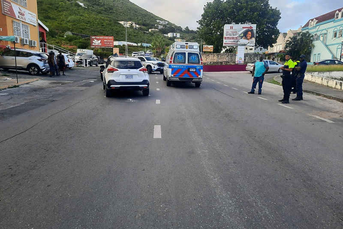 Fatal traffic incident  on A.Th. Illidge Road