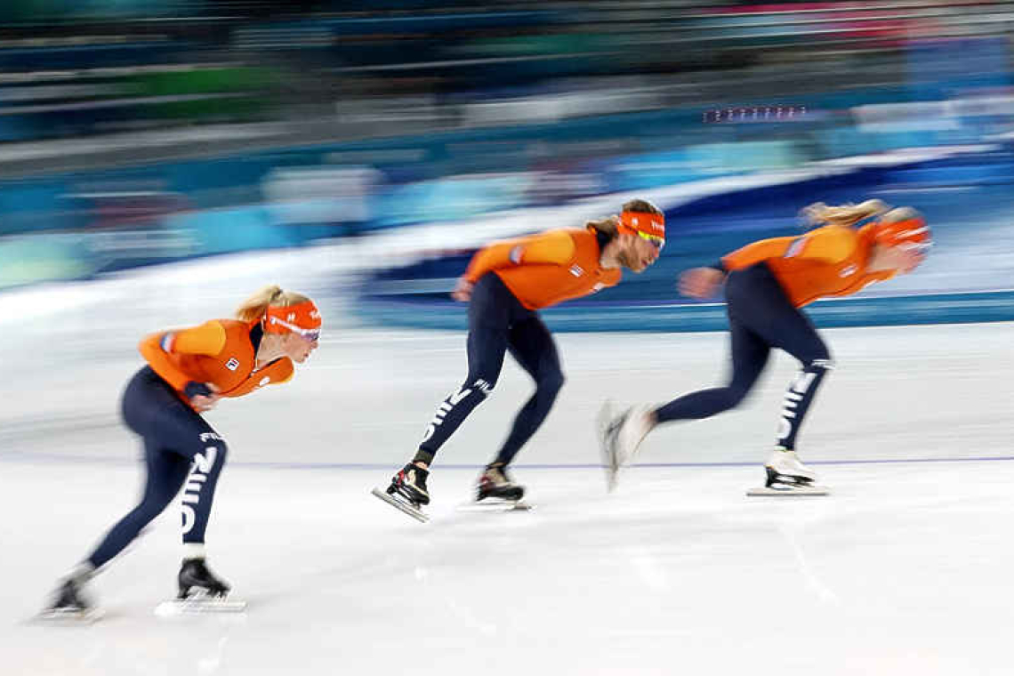 Netherlands' Leerdam channels expectations to win gold