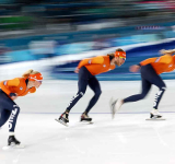 Netherlands' Leerdam channels expectations to win gold