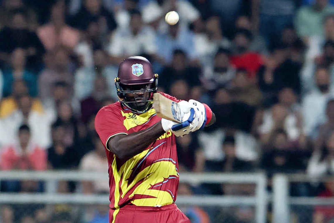 Rutherford and Motie shine as West Indies sink England