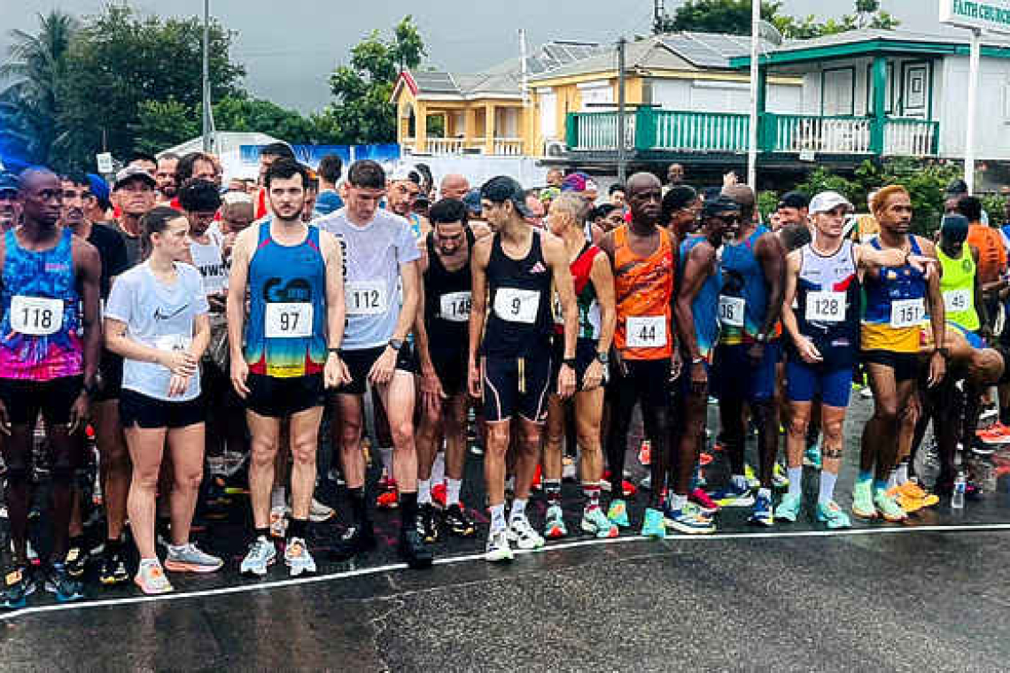 Alvin Nardin wins the 22nd Saint Martin 10K