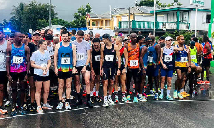 Alvin Nardin wins the  22nd Saint Martin 10K