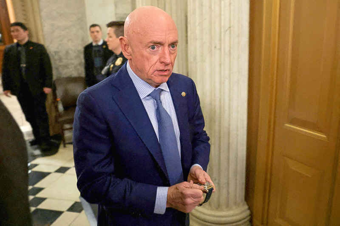 Judge blocks Pentagon's effort  to punish Senator Mark Kelly