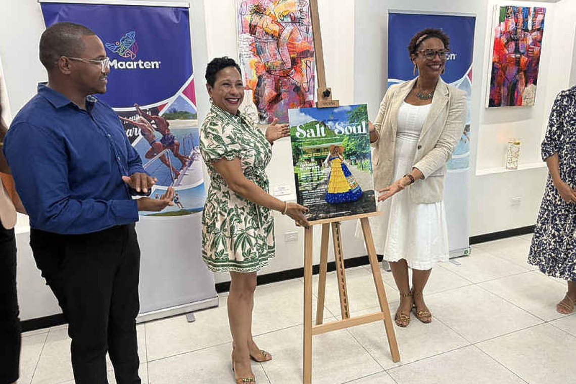 St. Maarten Tourist Bureau launches  first official “Salt & Soul Magazine”