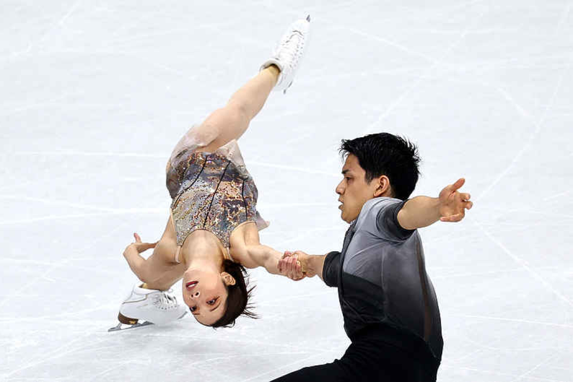 Miura and Kihara skate to Japan's first ever Olympic pairs title