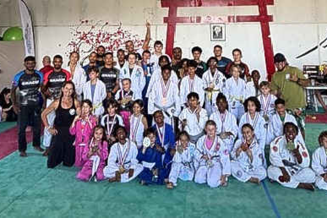 Team SXM BJJ athletes  win big in St. Barths   