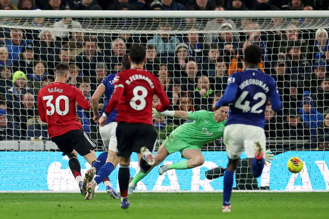 Substitute Sesko seals win for Man Utd at Everton
