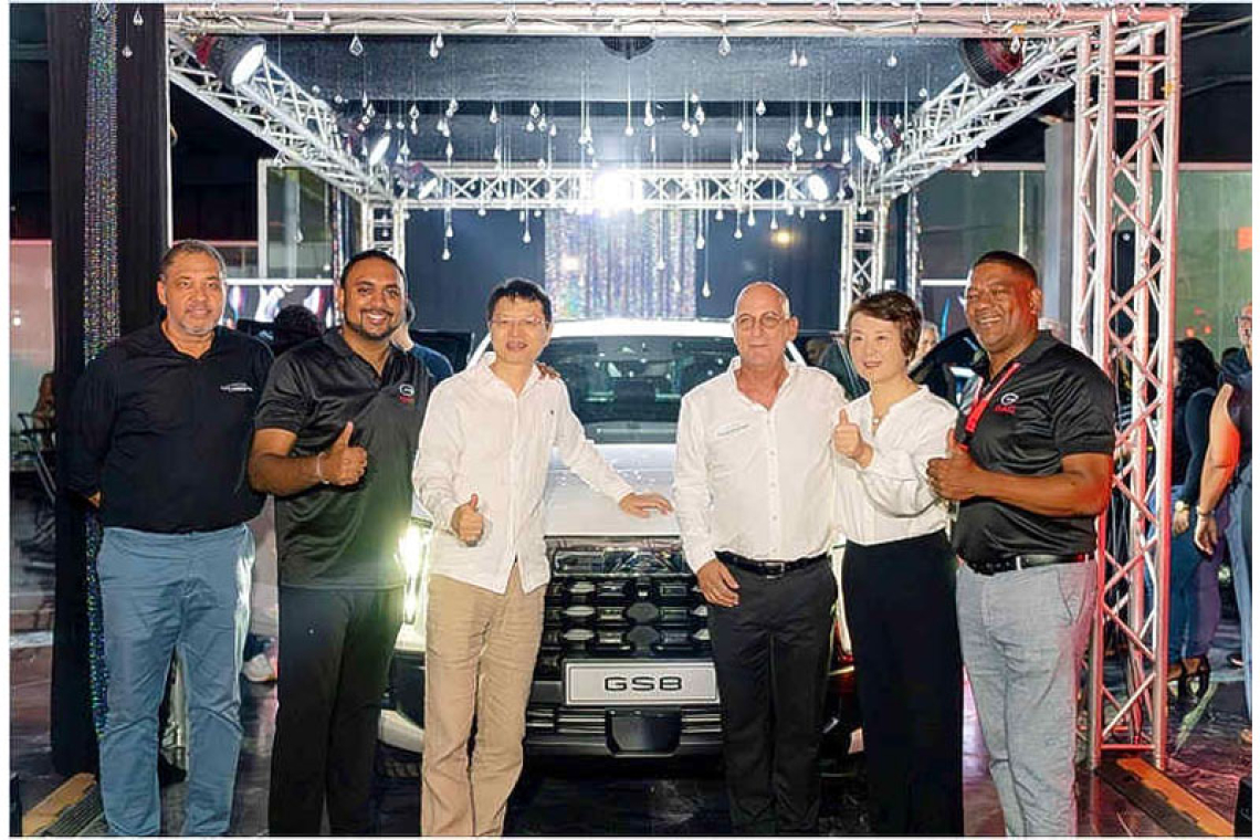 Motorworld launches GAC in Suriname,  distributed by Fernandes Autohandel
