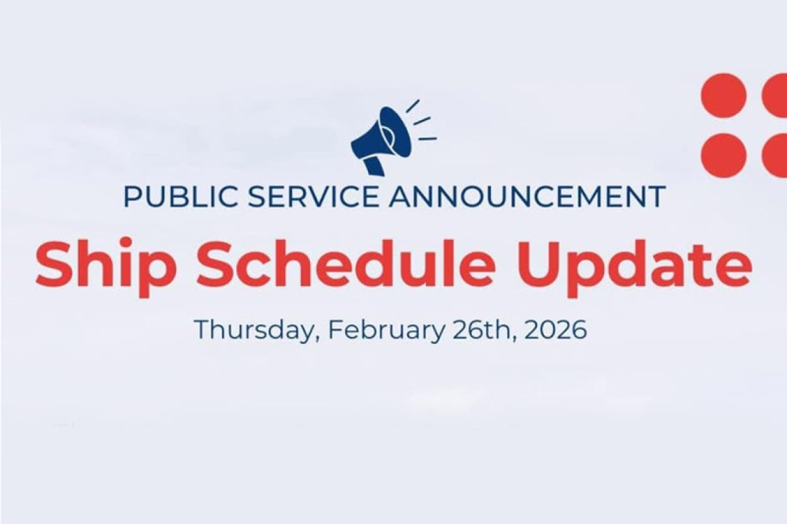 Ship Schedule Update