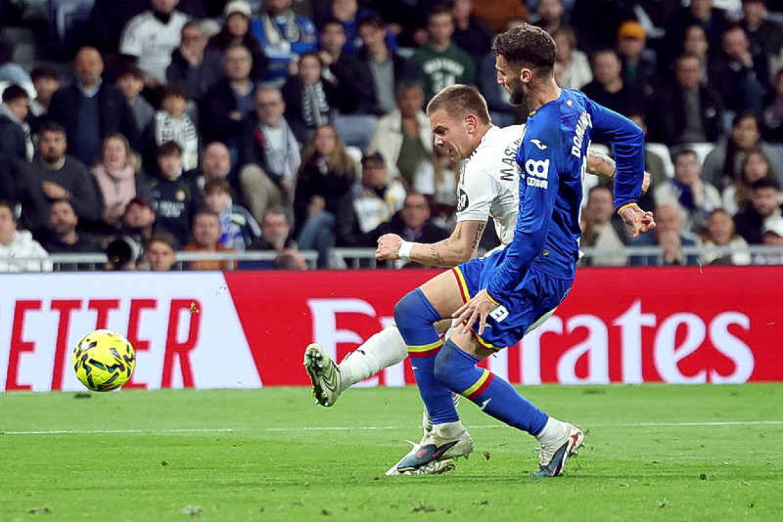Satriano volley stuns Real Madrid as Getafe shake up LaLiga title race