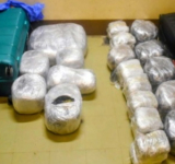       Jamaican arrested after 60 pounds of  marijuana seized at Antiguan airport