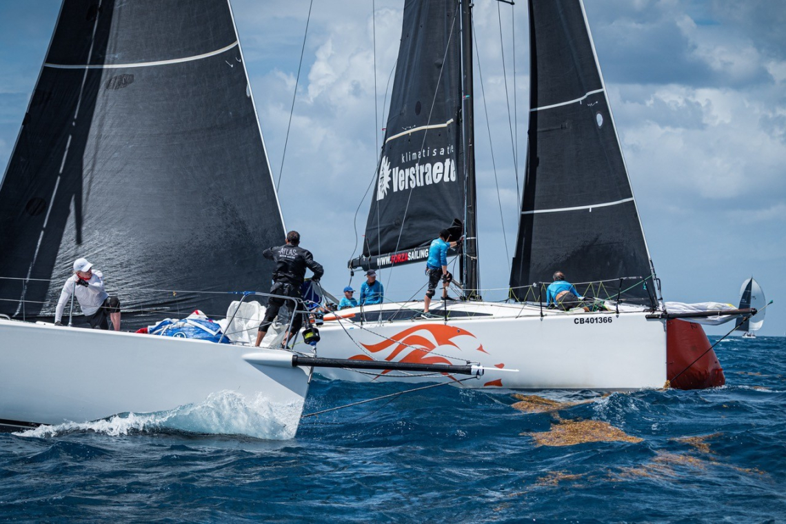 DAY 1: BIG BREEZE AND BIG MOMENTS KICK OFF RACING AT THE 46TH ST. MAARTEN HEINEKEN REGATTA