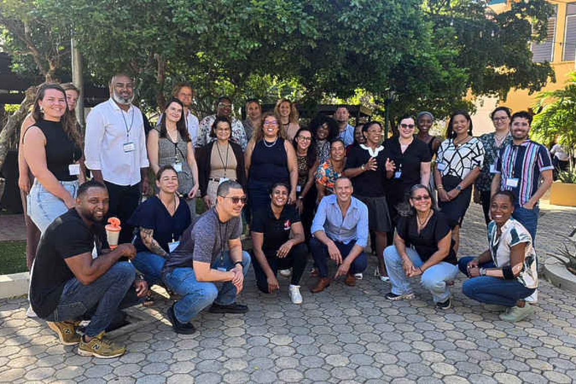 Aarti Baran leads resilience and  self-defense training in Aruba