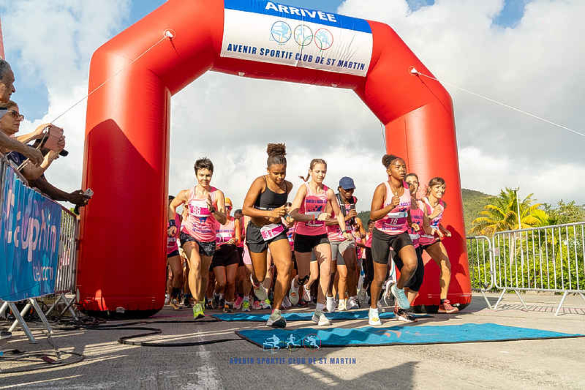 297 women took part in  14th La Saint Martinoise