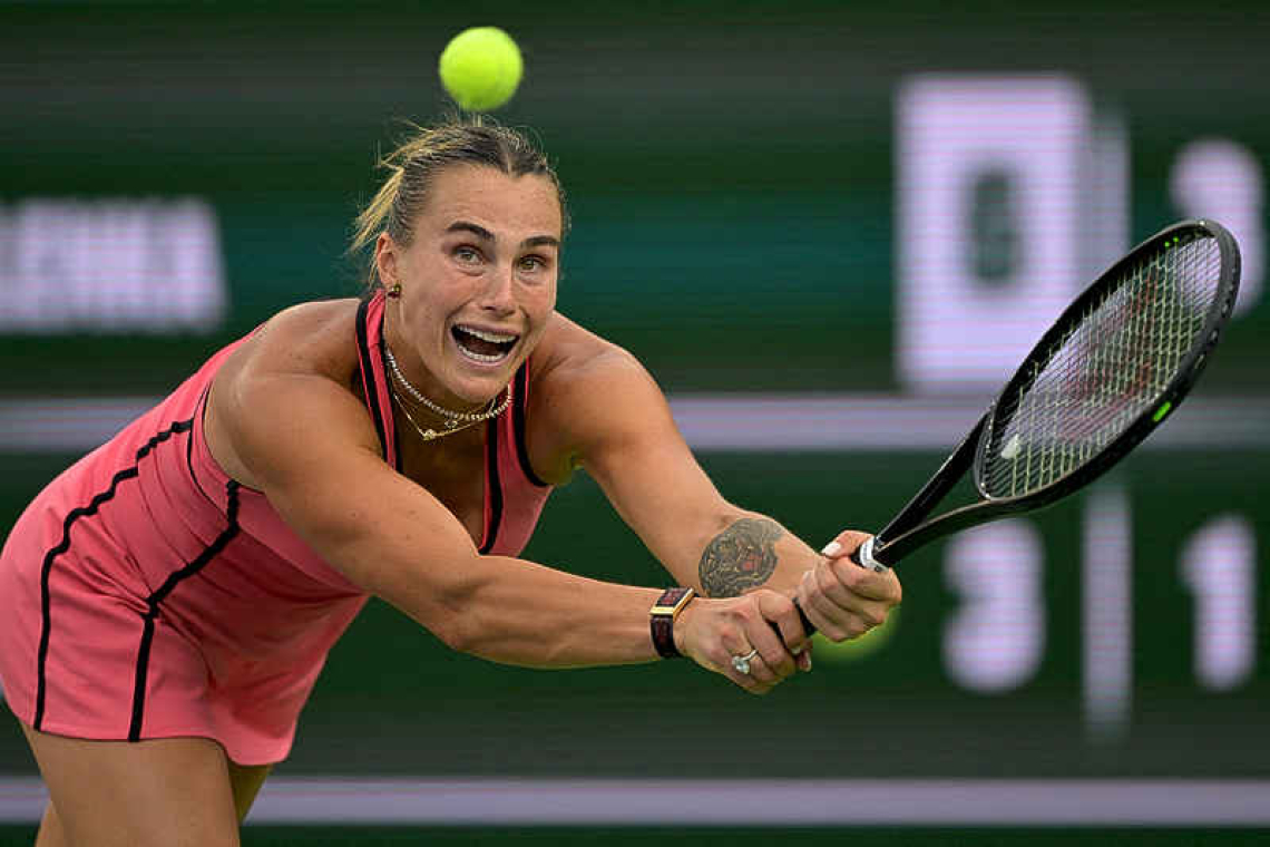 Sabalenka ends Indian Wells hoodoo with epic three-set victory over Rybakina