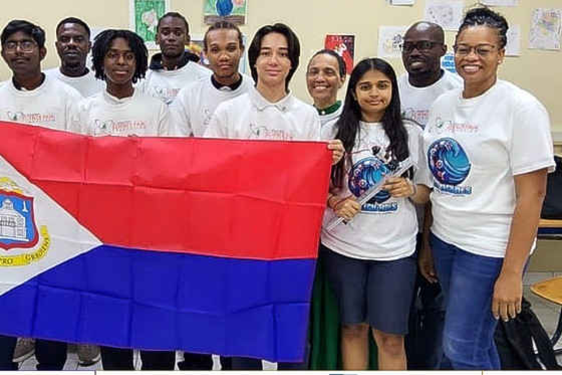 2 students selected to represent St. Maarten  at robotics challenge during Science Week