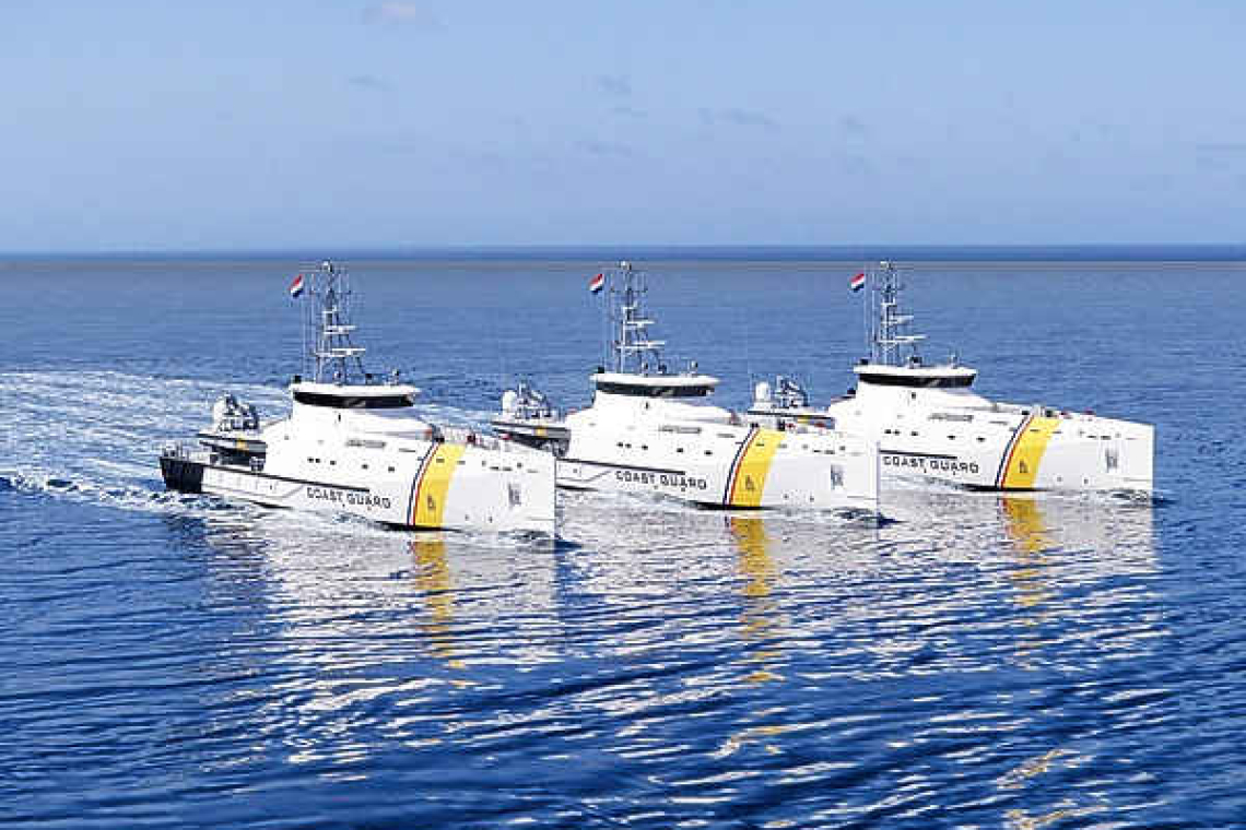 New patrol cutters for  Caribbean coastguard
