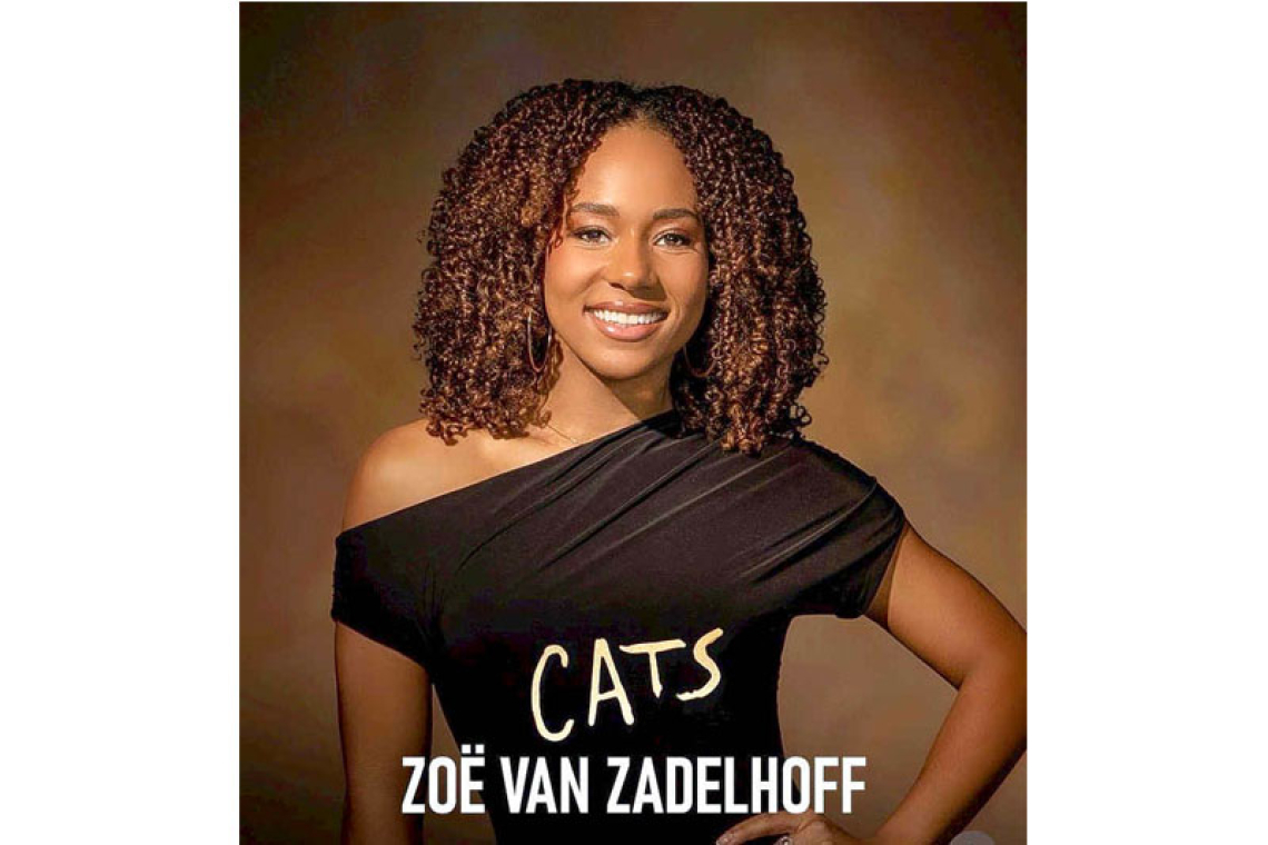       St. Maarten’s Zoe van Zadelhoff  lands role in iconic musical Cats