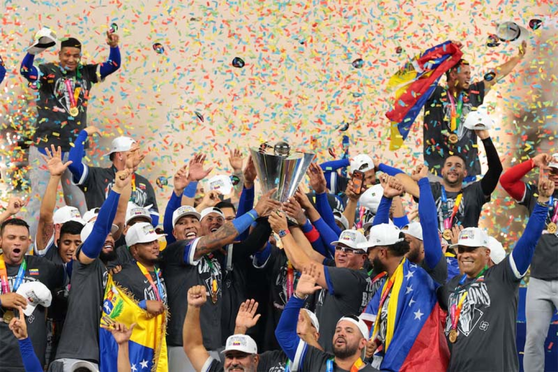 National pride fuels Venezuela to first  World Baseball Classic championship