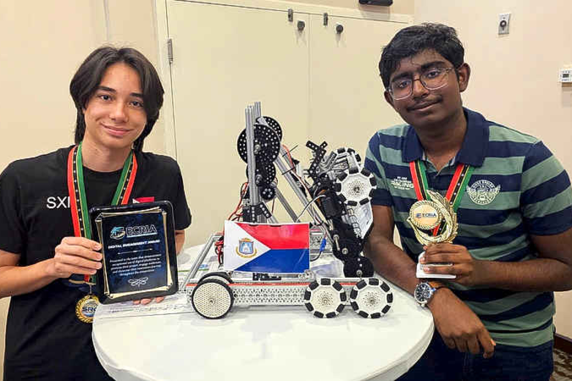     ‘We persevered and got through these challenges,’ Robotics team earns 2nd