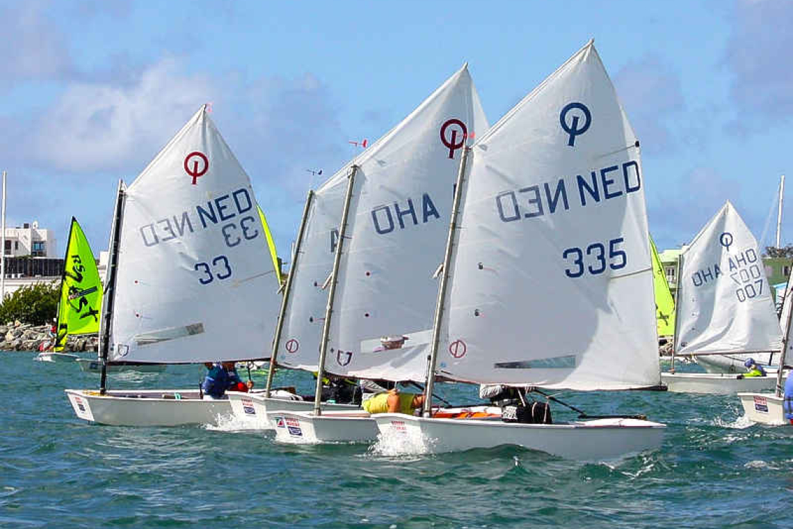    Racers get ideal conditions for  2026 Hoedemaker Dinghy Regatta