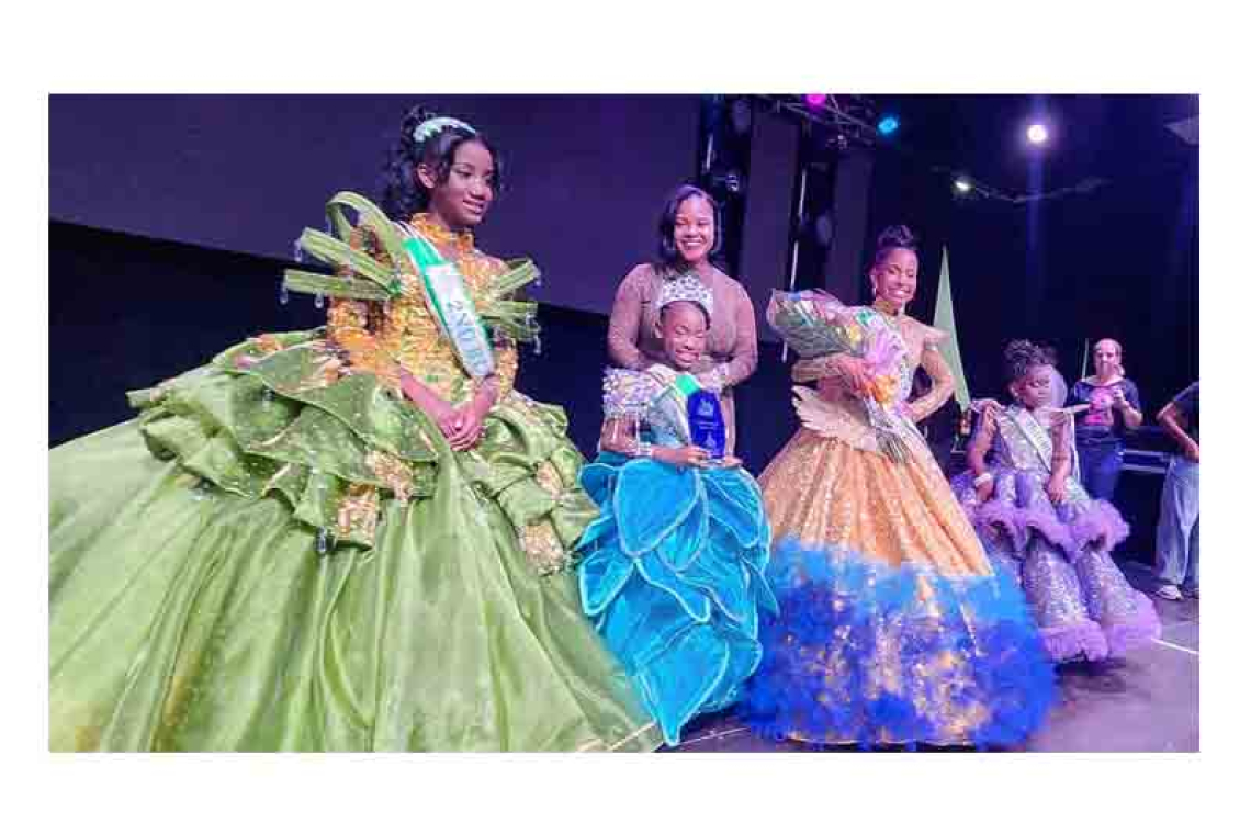  Xoey Fitzpatrick Aventurin captivates audience  with talent, culture, wins Junior Carnival Crown