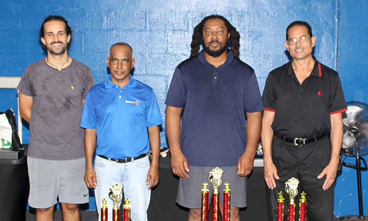 Riegnald Arrindell wins Rotary Mid Isle and Coach Radjouki Table Tennis Tournament