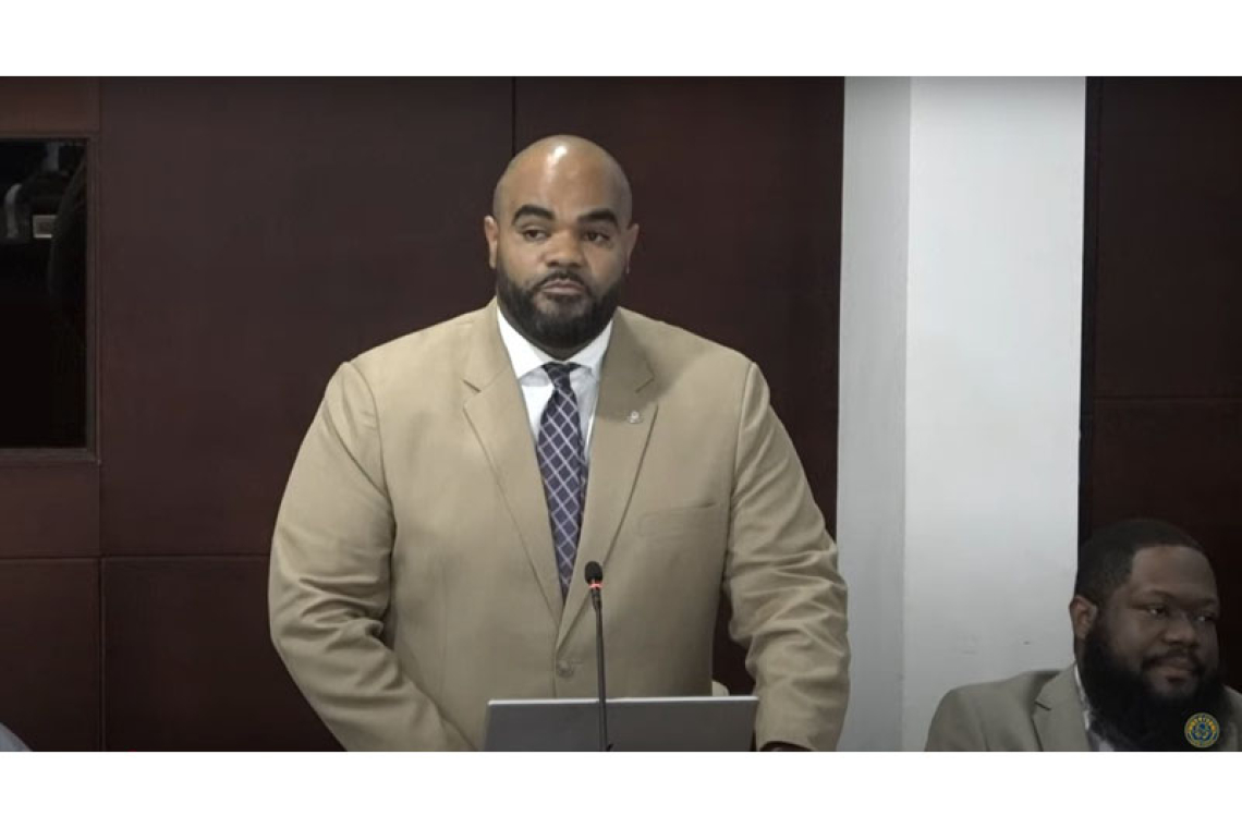 MP Lewis files Motion of No Confidence  against VROMI Minister Patrice Gumbs