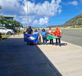 New Statia airline makes its  inaugural flight to St. Kitts