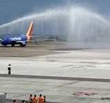 Princess Juliana International Airport welcomes  Southwest Airlines inaugural flight from Orlando