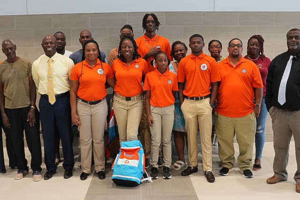 Anguilla team competed at the  CARIFTA Games in Grenada