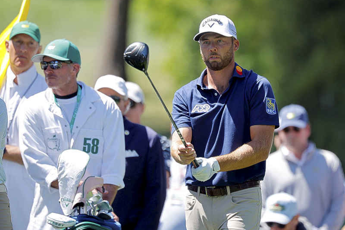 Sam Burns torches par 5s to grab early Masters lead