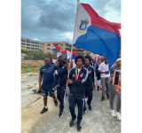 Golden Boy Wyatte and CARIFTA Games  teams receive a grand welcome home