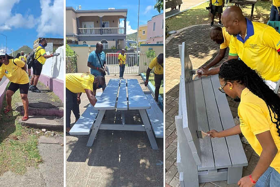 Lions Club and Tele-Gathering partner on community projects