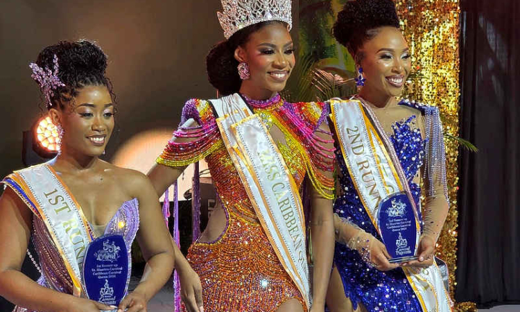       St. Lucia’s Emerle Tisson crowned 2026  St. Maarten Carnival Caribbean Queen