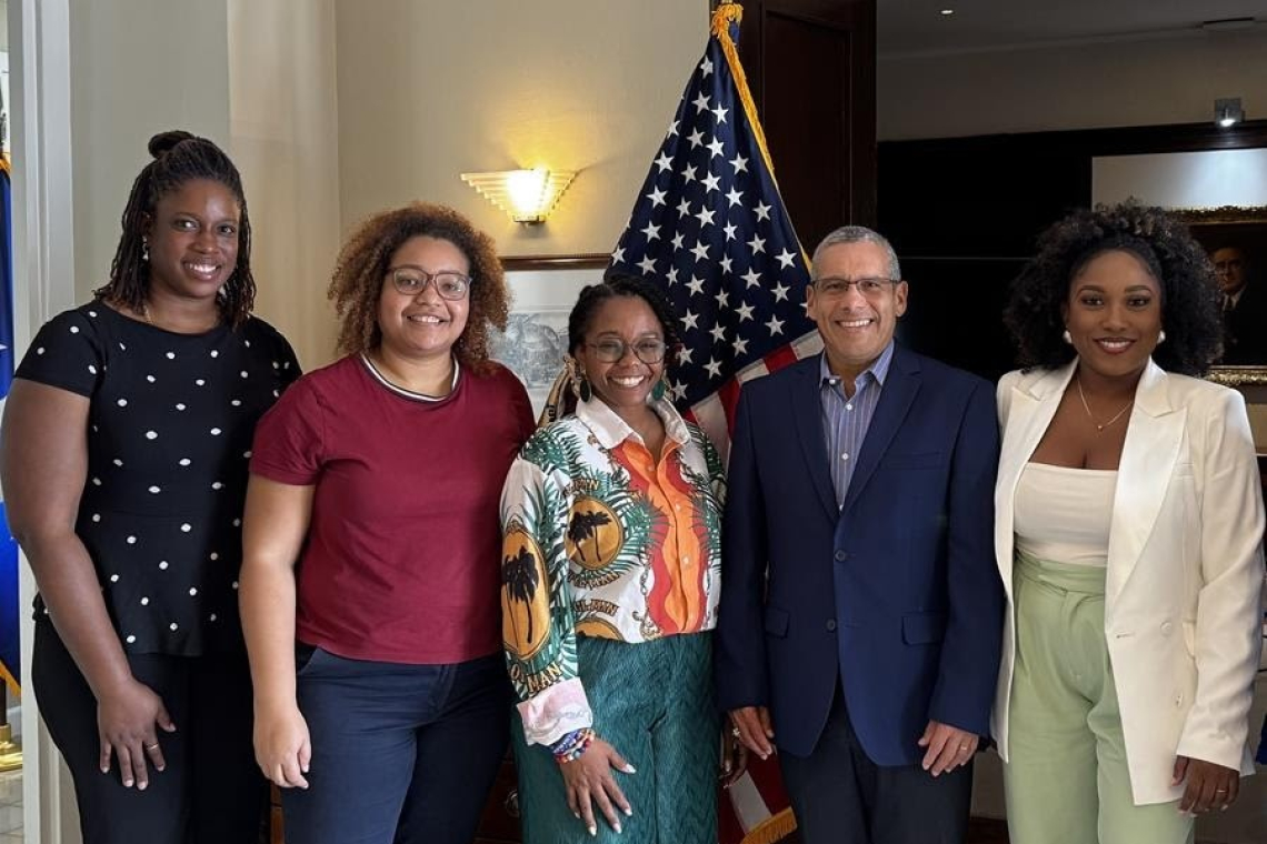 St. Maarten’s Ishshah Carty  among 4 2026 YLAI Fellows