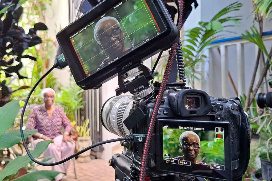 Documentary and book to preserve stories of St. Maarten’s seniors