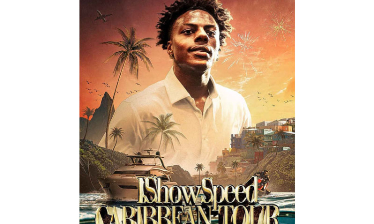     IShowSpeed to visit Maho Beach, have Jetcar  experience, attempt world record Livestream