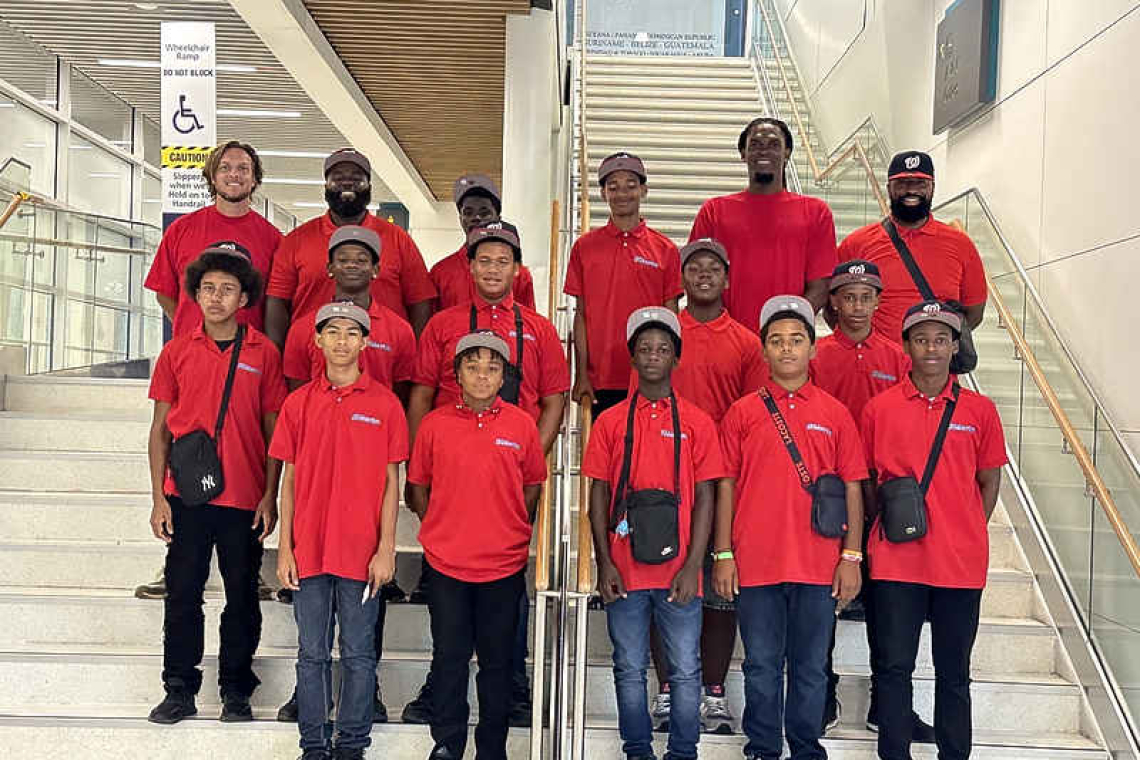 Sint Maarten U15 Baseball Team  Secures Third Place at Kingdom Games