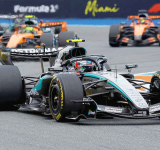Antonelli takes third win a row for Mercedes to stretch F1 lead in Miami