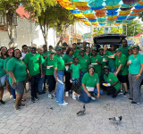 Seventh-day Adventist Volunteers remove  16 Bags of trash in Philipsburg clean-up