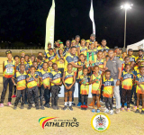 Young track stars shine as Team Nevis claims victory  at the Inter-Island Primary Athletics Championships