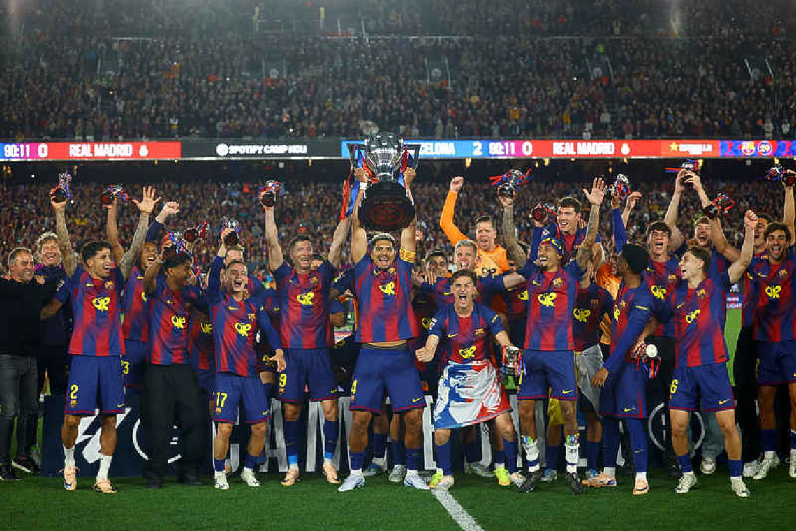 Barca seal LaLiga crown as Flick's high-wire act leaves Real in ruins